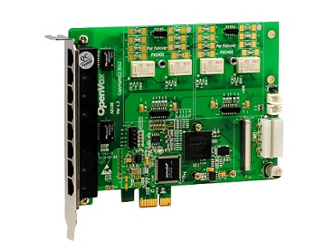 کارت تلفنی openvox 8 fxo مدل a810ef