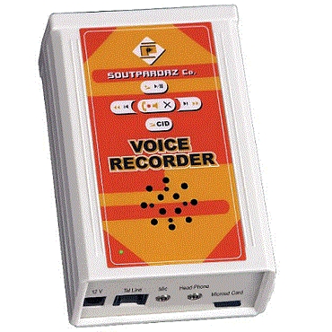 ضبط مکالمات تلفنی تک خط VOICE RECORDER